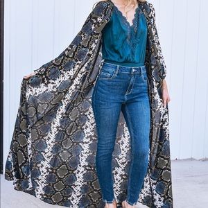 Buddy Love Snake Skin Duster